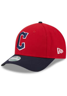 New Era Cleveland Guardians Red Player Replica JR 9FORTY M-Crown Youth Adjustable Hat