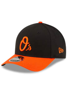 New Era Baltimore Orioles Player Replica 9FORTY M-Crown Style Adjustable Hat - Black