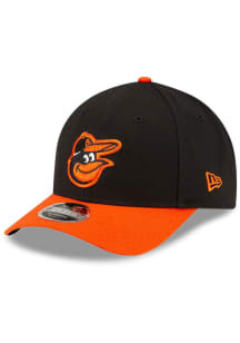 New Era Baltimore Orioles Player Replica 9FORTY M-Crown Design Adjustable Hat - Black
