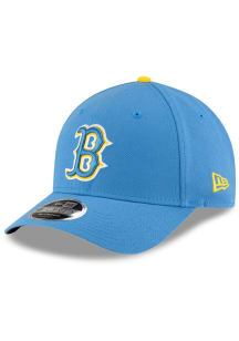 New Era Boston Red Sox Player Replica 9FORTY M-Crown Adjustable Hat - Navy Blue