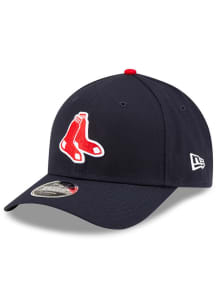 New Era Boston Red Sox Player Replica 9FORTY M-Crown Style Adjustable Hat - Navy Blue
