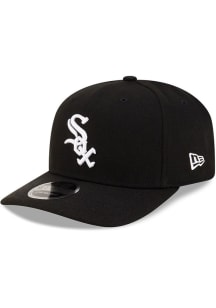 New Era Chicago White Sox Player Replica 9SEVENTY Stretch Snap Adjustable Hat - Black