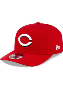 New Era Cincinnati Reds Player Replica 9SEVENTY Stretch Snap Adjustable Hat - Red