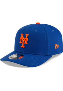 New Era New York Mets Player Replica 9SEVENTY Stretch Snap Adjustable Hat - Blue