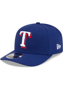 New Era Texas Rangers Player Replica 9SEVENTY Stretch Snap Adjustable Hat - Blue