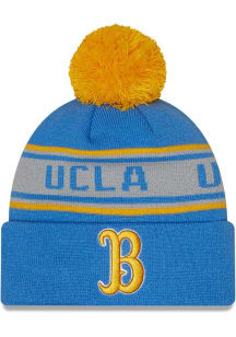 UCLA Bruins New Era Knit Repeat Mens Knit Hat - Blue