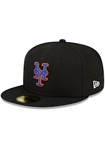 New Era New York Mets Mens Black 2024 ALT2 59FIFTY Fitted Hat