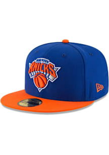New Era New York Knicks Mens Blue Team Classic 59FIFTY Fitted Hat