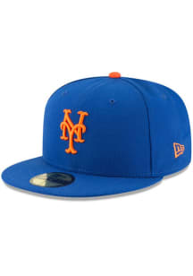 New Era New York Mets Mens Blue 2017 Home 59FIFTY Fitted Hat