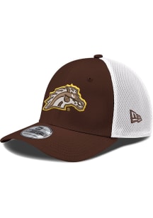 Western Michigan Broncos New Era 2T 39THIRTY Flex Hat - Brown