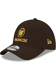 New Era Western Michigan Broncos Mens Black 39THIRTY Style Flex Hat