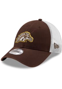 New Era Brown Western Michigan Broncos 2T 9FORTY Trucker Adjustable Hat