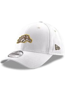 New Era White Western Michigan Broncos 9FORTY Stretch Snap Adjustable Hat