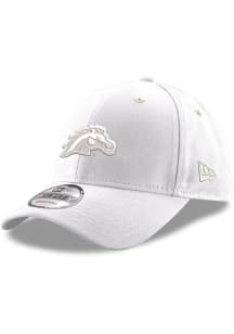 New Era White Western Michigan Broncos Tonal 9FORTY Stretch Snap Adjustable Hat