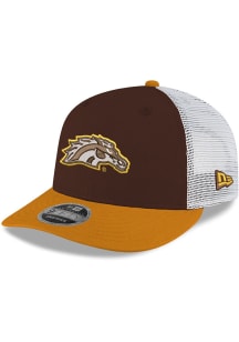 New Era Brown Western Michigan Broncos 3T Low Pro 9FIFTY Trucker Adjustable Hat