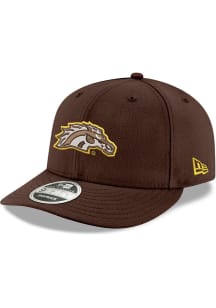 New Era Brown Western Michigan Broncos Low Pro 9FIFTY Trucker Adjustable Hat