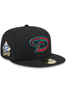 New Era Arizona Diamondbacks Mens Black MLB25 Jackie Robinson Day 59FIFTY Fitted Hat