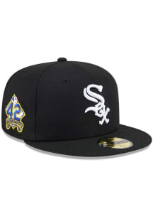 New Era Chicago White Sox Mens Black MLB25 JRD 5950 Fitted Hat
