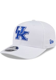 New Era Kentucky Wildcats Perform Stretch 9SEVENTY Adjustable Hat - White