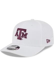 New Era Texas A&amp;M Aggies Perform Stretch 9SEVENTY Adjustable Hat - White