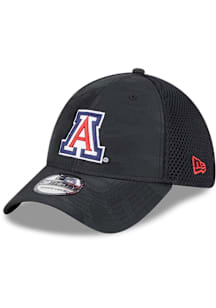 New Era Arizona Wildcats Mens Black Tonal Camo 39THIRTY Flex Hat