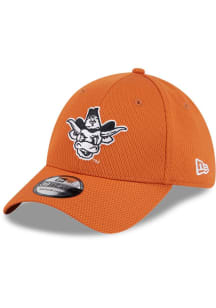 New Era Texas Longhorns Mens Burnt Orange Evergreen Dash Mark 39THIRTY Flex Hat