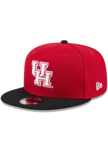 New Era Houston Cougars Red Evergreen 2T 9FIFTY Mens Snapback Hat