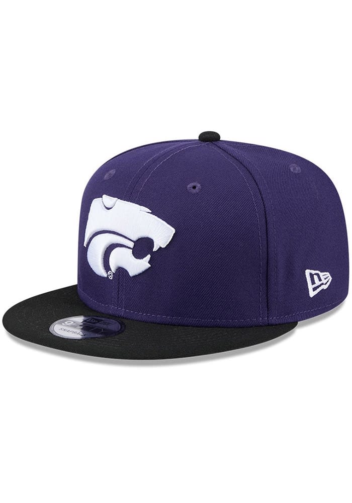 K-State Wildcats New Era PURPLE Evergreen 2T 9FIFTY Mens Snapback
