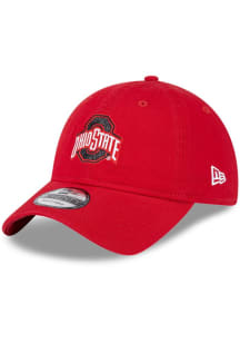 Ohio State Buckeyes New Era Evergreen Glitter 9TWENTY Womens Adjustable Hat - Red