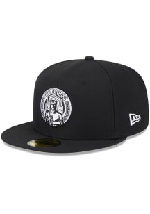 New Era Cleveland Guardians Mens Black 59FIFTY Fitted Hat