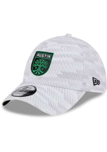 New Era Austin FC White Graded JR 39THIRTY Youth Flex Hat