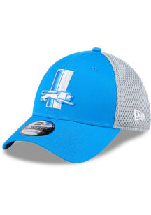 New Era Detroit Lions Blue Evergreen 2T Neo JR 39THIRTY Youth Flex Hat