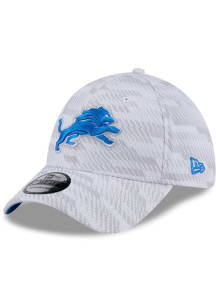 New Era Detroit Lions White Graded JR 39THIRTY Youth Flex Hat