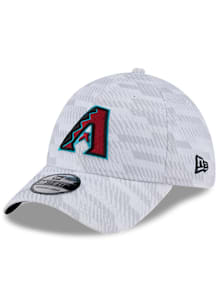New Era Arizona Diamondbacks Mens White Graded 39THIRTY Flex Hat
