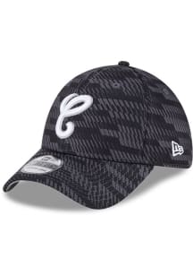 New Era Chicago White Sox Mens Black 2025 Clubhouse Alt 39THIRTY Flex Hat