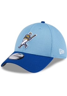 New Era Milwaukee Brewers Mens Navy Blue 2025 Batting Practice 39THIRTY Flex Hat