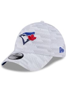 New Era Toronto Blue Jays Mens White Graded 39THIRTY Flex Hat