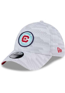 New Era Chicago Fire Mens White Graded 39THIRTY Flex Hat