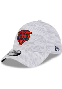New Era Chicago Bears Mens White Graded 39THIRTY Flex Hat