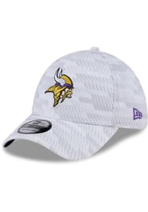 New Era Minnesota Vikings Mens White Graded 39THIRTY Flex Hat