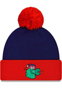 New Era Philadelphia Phillies Navy Blue 2025 Batting Practice Knit Mens Knit Hat