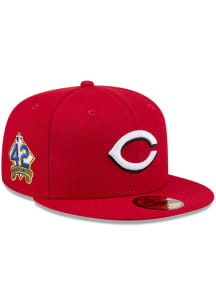 New Era Cincinnati Reds Mens Red MLB25 JRD 5950 Fitted Hat