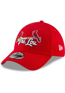 New Era St Louis Cardinals Mens Red 39THIRTY Flex Hat