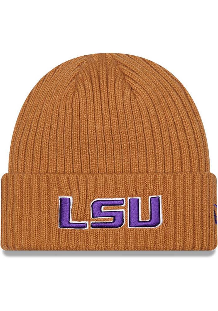 LSU Tigers New Era BROWN Core Classic Knit Hat