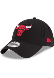 New Era Chicago Bulls Core Classic 9TWENTY Adjustable Hat - Black