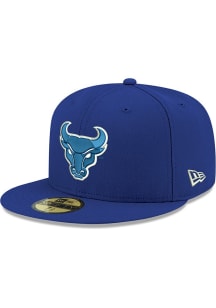 New Era Buffalo Bulls Mens Blue 59FIFTY Fitted Hat