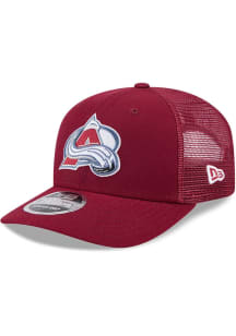 New Era Colorado Avalanche Red Evergreen Stretch JR 9SEVENTY Streych Snap Youth Adjustable Hat