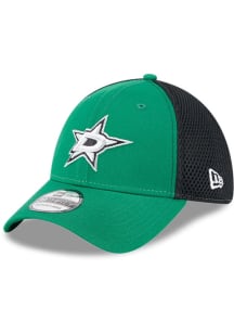 New Era Dallas Stars Mens Green Evergreen 2T Neo 39THIRTY Flex Hat