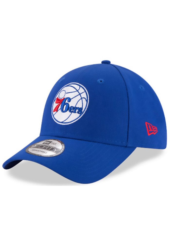 New Era Philadelphia 76ers The League 9FORTY Adjustable Hat - Blue