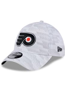 New Era Philadelphia Flyers Mens White Graded 39THIRTY Flex Hat